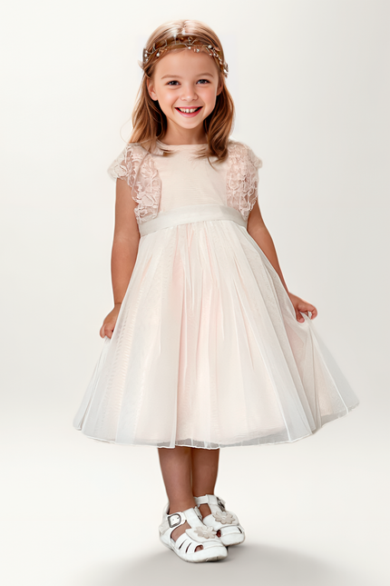 Vestido Niña Paloma Rosa Baby