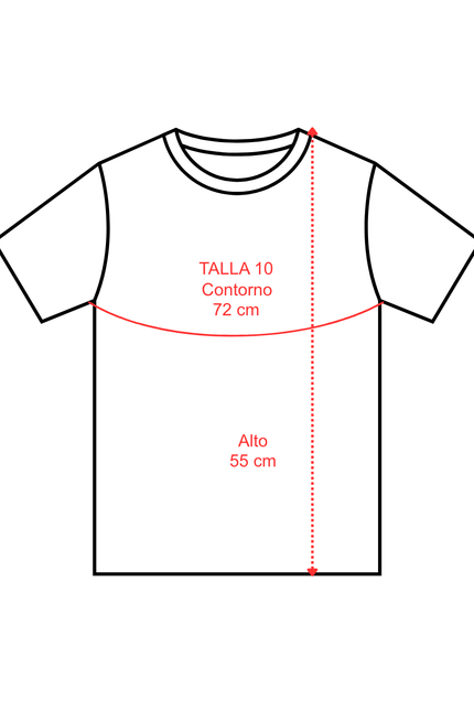 Camiseta de microtul elasticada