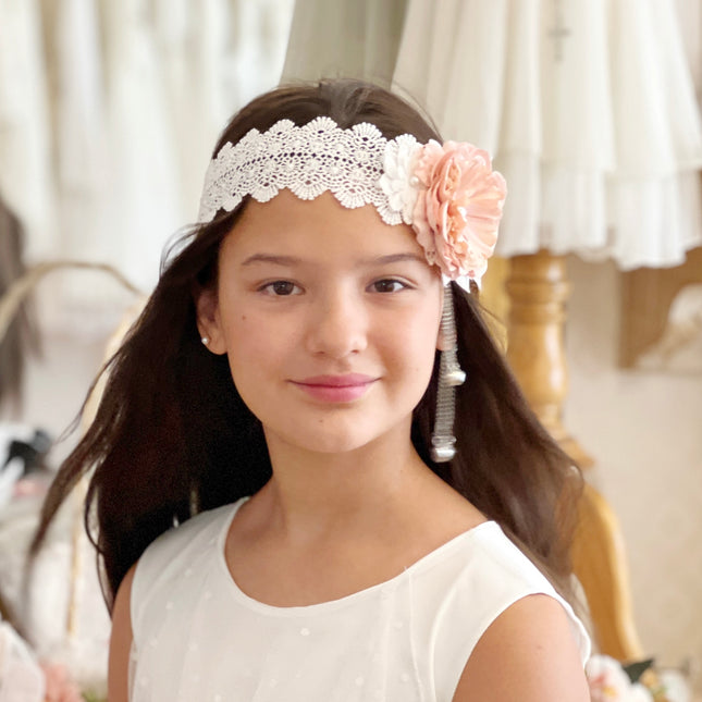 Cintillo hippie flor