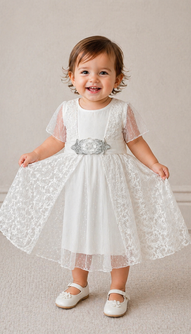 Vestido Baby Gala (52 cm contorno)