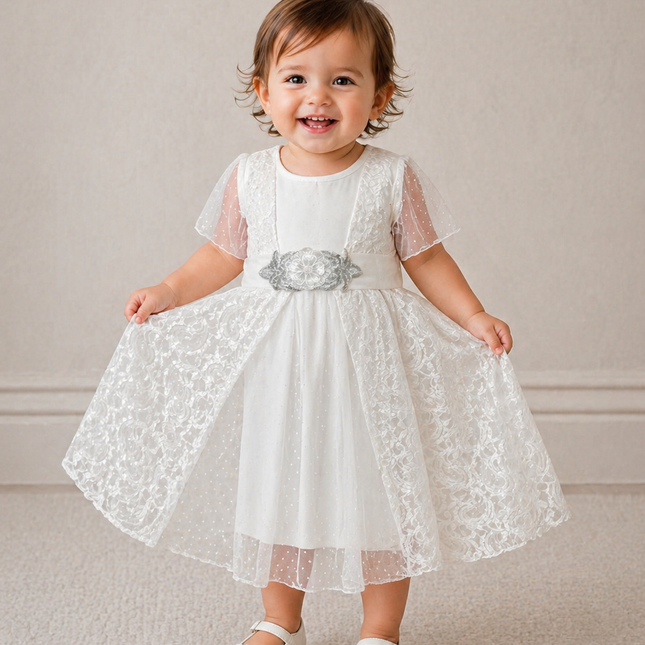 Vestido Baby Gala (52 cm contorno)