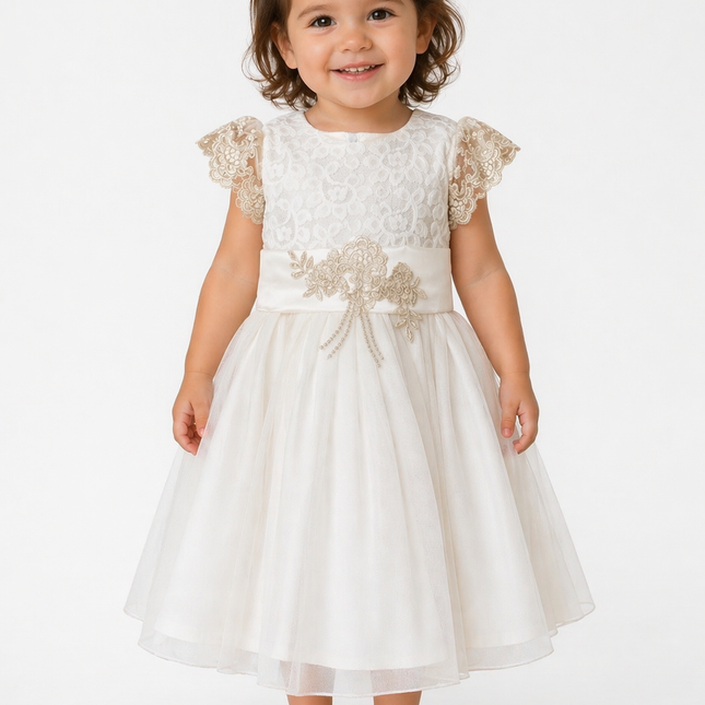 Vestido Baby Gabriele (56 cm contorno)