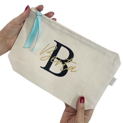Estuche con letra y nombre Personalizado