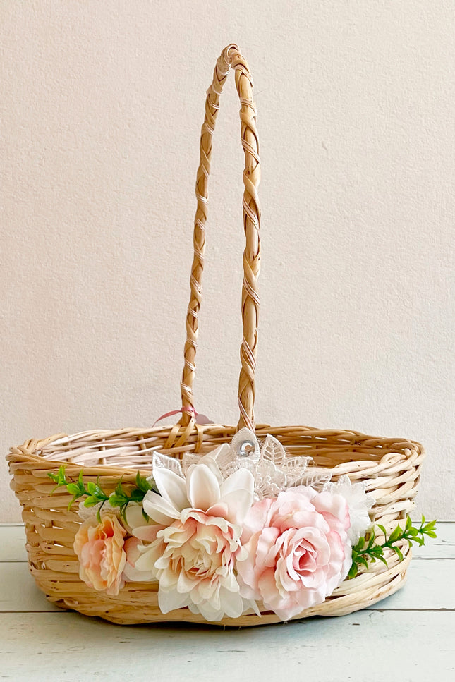 Canasto de Mimbre Modelo Tradicional