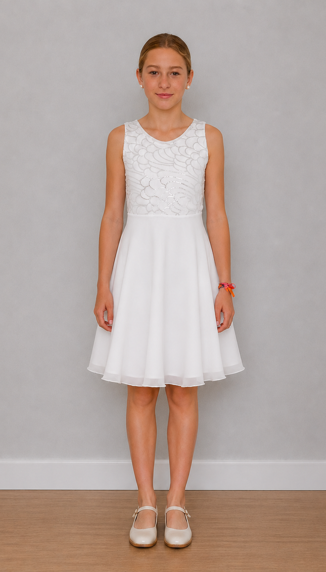 Vestido Junior Fiesta Gaia (78 cm contorno)