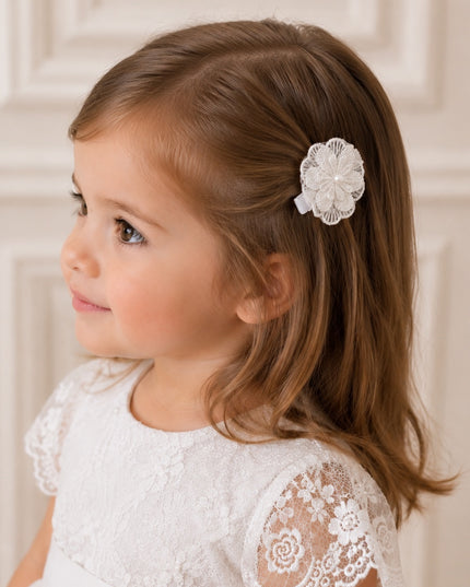 Pinche de niña Flor- Set x 2uds