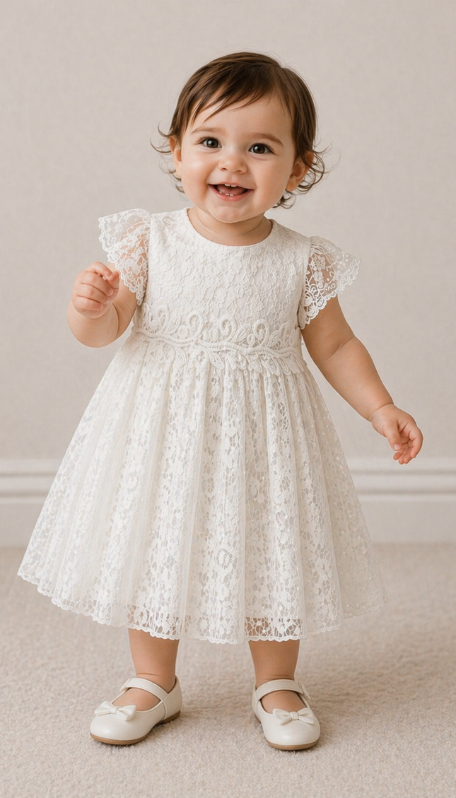 Vestido Baby Paula (52 cm contorno)