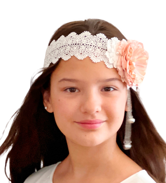 Cintillo hippie flor