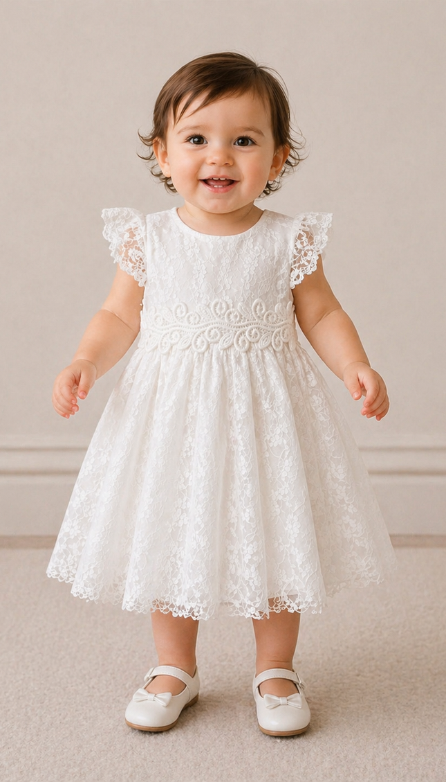 Vestido Baby Alicia (50 cm contorno)