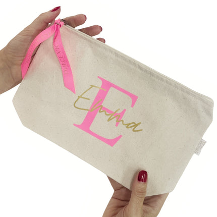 Estuche con letra y nombre Personalizado