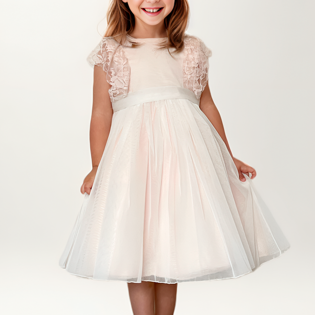 Vestido Niña Paloma Rosa Baby