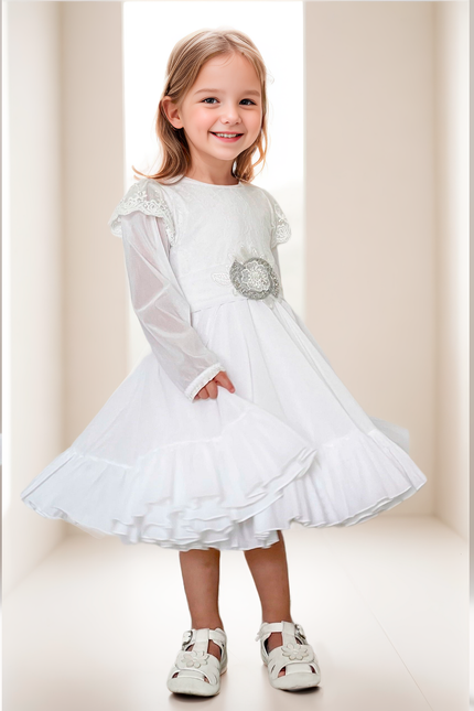 Vestido Niña Patricia Manga Larga Baby