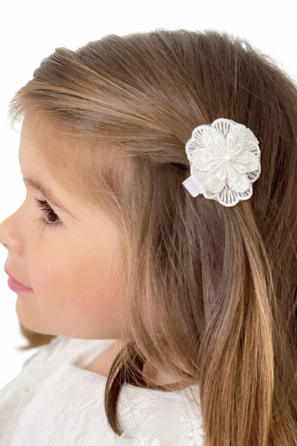 Pinche de niña Flor- Set x 2uds