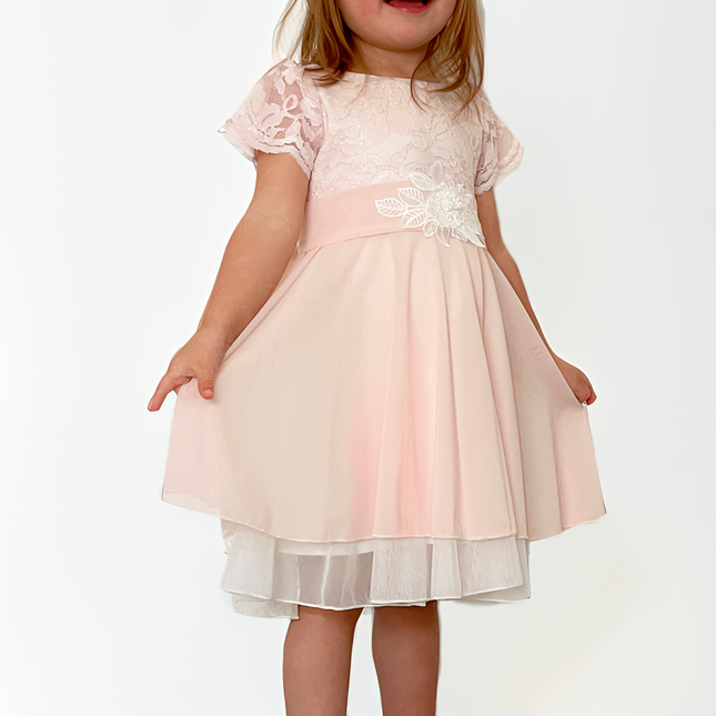 Vestido Niña Sara Rosa Baby