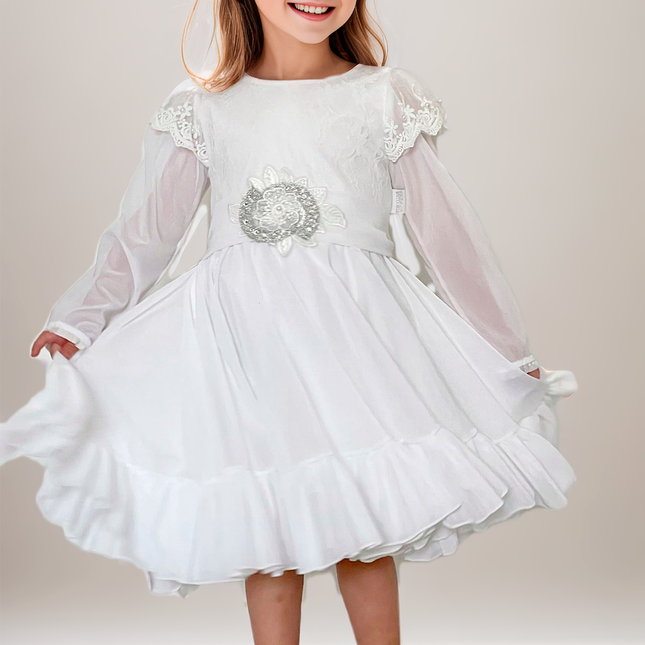 Vestido Niña Patricia Manga Larga Baby