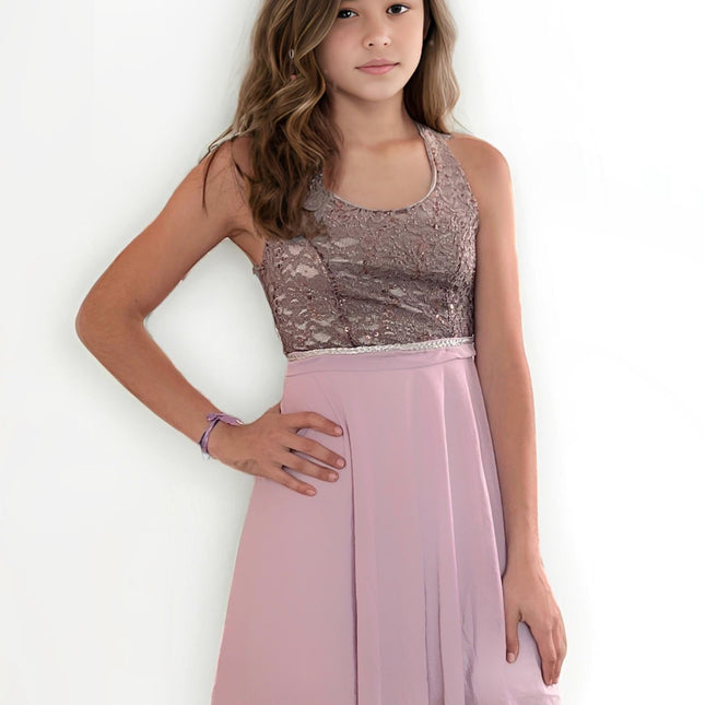 Vestido Fiesta Juvenil  Violeta