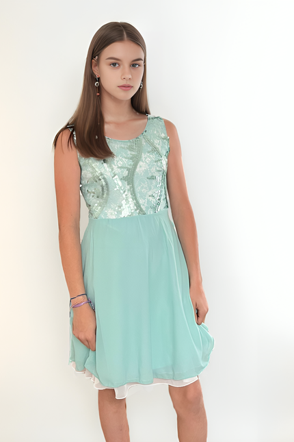 Vestido Fiesta Juvenil Marina
